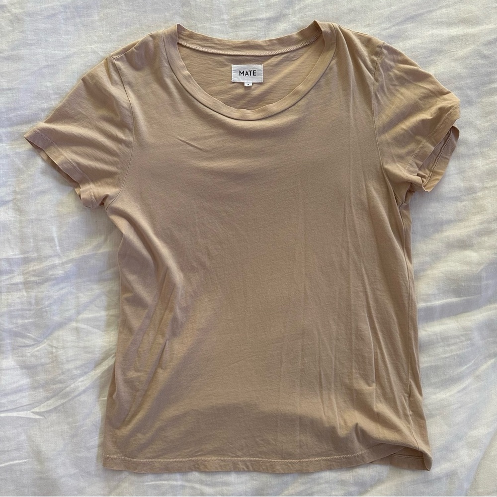 MATE the label - Organic Cotton Classic Tee - Latte